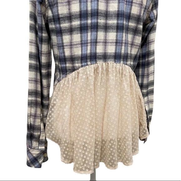 Anthropologie Holding Horses | Willow Ridge Button Down Flannel - Picture 5 of 8